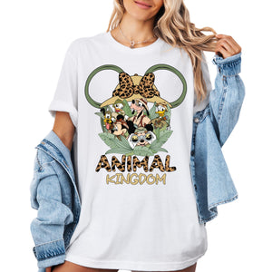 Family Safari Trip 2025 Shirts – Matching Animal Kingdom Adventure T-Shirts for Adults & Kids – Fun Wildlife Vacation Outfit – Custom Jungle Theme Family Travel Tees for Road Trips, Zoos & Theme Parks