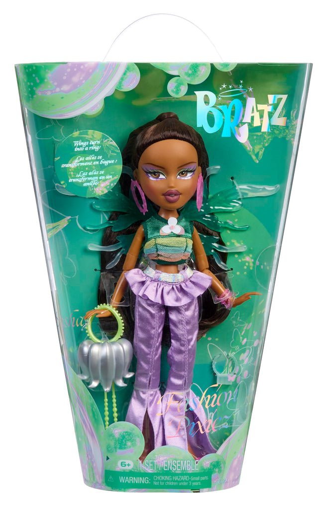 Bratz Fashion Pixiez Sasha Collectible Fantasy Doll with Real Fashions and Accessories