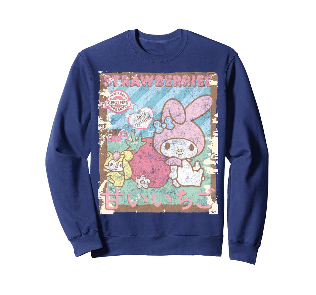 My Melody Strawberry Picking Strawberries Farm Sweatshirt