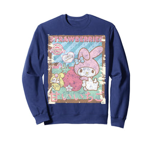 My Melody Strawberry Picking Strawberries Farm Sweatshirt