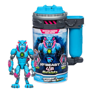 MrBeast Lab Mutators, Mutate The Ultimate Beast with MrBeast Lab Mutators. Perform The Experiment, Release a MrBeast Iconic Panther Action Figure. 3 to Collect!