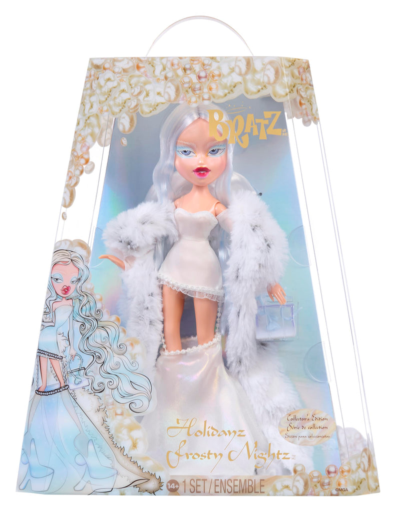 Bratz 2025 Holidayz Frosty Nightz Cloe Collector Doll with Premium Fashions and Accessories