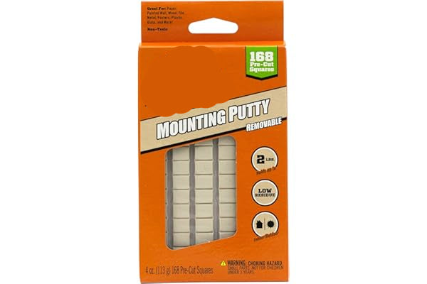 Gorilla Mounting Putty packaging on a white background