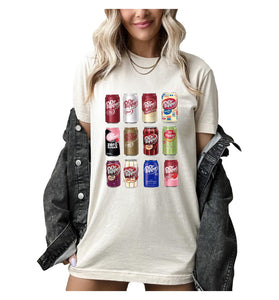 Till Death Dr. P.epper T-Shirt, Dr. P.epper Shirt, Soda Shirt, Vintage Soda Tshirt, Gift for Soda Lover, Dr P.epper Bottles, Zero Sugar Lover