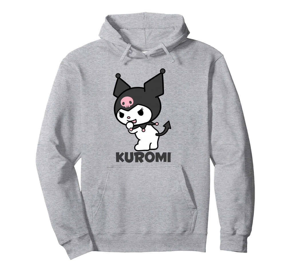 Sanrio Kuromi Backside Logo Hoodie Pullover Hoodie