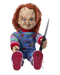 Spirit Halloween Talking Chucky Doll - 24 inch, Multicolor