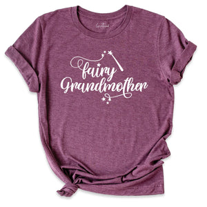 Generic Fairy Grandmother Shirt, Grandma T-Shirt, Nana Vacation Outfit, Mothers Day Gift Idea, White, One Size, Short Sleeve, Crew Neck, V-Neck, Regular Fit, Adult, Women's Fashion T-Shirts