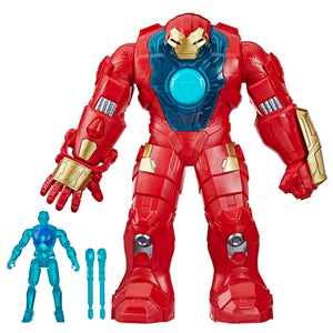 Marvel Avengers VenomVersus Epic World of Action Iron Man & Hulkbuster Armor Figure Set with Accessories, 4-Inch (10 cm) Super Hero Toys, Kids Ages 4+