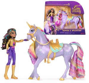 Unicorn Academy, Sophia & Wildstar with 2 Accessories & Hair Tool, Dolls & Unicorn Toys. Gifts & Stocking Stuffers for Girls Ages 4 and up