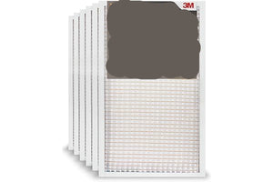 Filtrete air filter packaging with 3M logo on a white background
