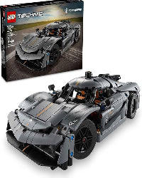 Lego Technic 42173 Hypercar Koenigsegg Jesko Absolut Grigia Nuovo Sigillato