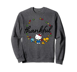 Hello Kitty Thanksgiving Fall Sweatshirt Sweatshirt
