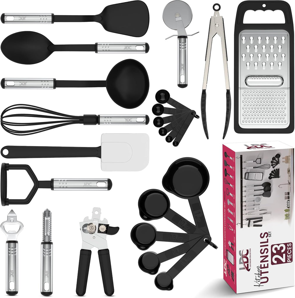 Lux Decor Collection Cooking Utensils Set-Kitchen Accessories