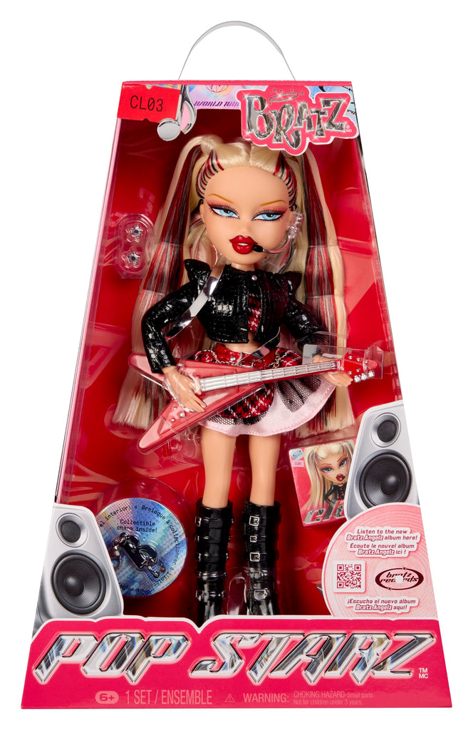 Bratz Pop Starz Cloe Fashion Doll with Accessories and Charm