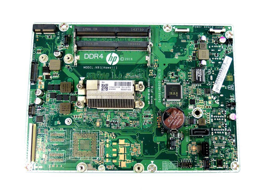 848949-601 - HP System Board (Motherboard) With 2.30GHz Intel Core i3-6100u Processor for Hawaii-u All-In-One