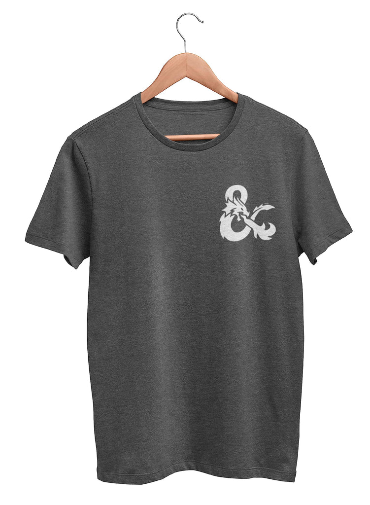 D&D Shirt, Pocket Dragon, DM Shirt, D20 Tshirt Black