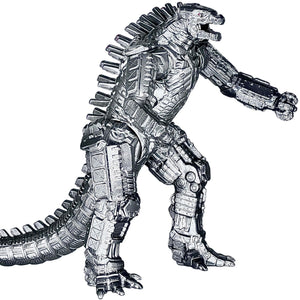 TwCare MechaGodzilla Mecha Monster vs. Kong Toy Action Figure, 2021 Movie Series Movable Joints King of The Monsters Dinosaur Birthday Kid Gift, Travel Bag