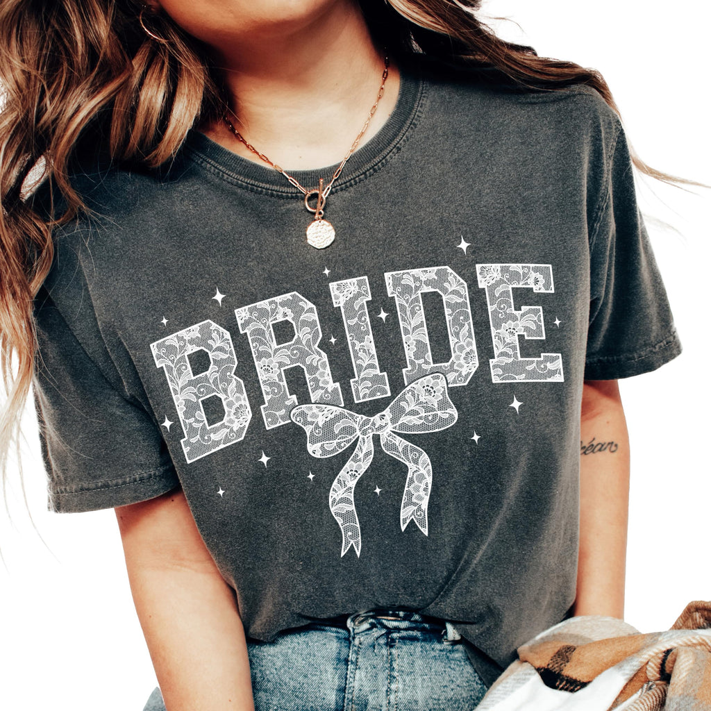 Comfort Colors® Bride Shirt, Bridal Shower Gifts,%100 Cotton, Bachelorette Gifts for Bride