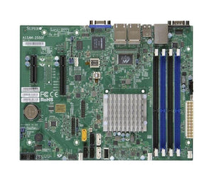 A1SAM-2550F-B - SuperMicro Intel Atom C2550/ DDR3/ SATA3/ V/4GbE/ MicroATX Motherboard / CPU Combo