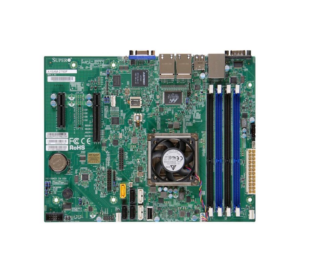 A1SAM-2750F-O - SuperMicro Intel Atom C2750/ DDR3/ SATA3/ V/4GbE/ MicroATX Motherboard / CPU Combo
