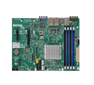 A1SRM-2558F-B - SuperMicro Intel Atom C2558/ DDR3/ SATA3/ V/4GbE/ MicroATX Motherboard / CPU Combo