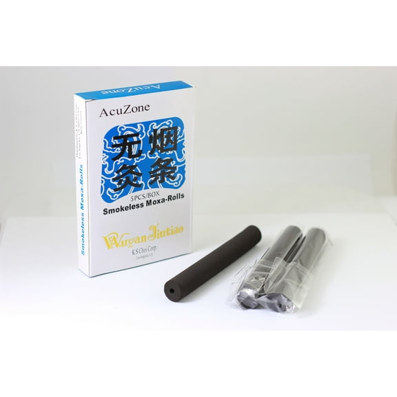 Acuzone Hollow Smokeless Moxa Rolls 5PCS/Box