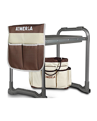 Aimerla Foldable Garden Kneeler Seat Heavy Duty