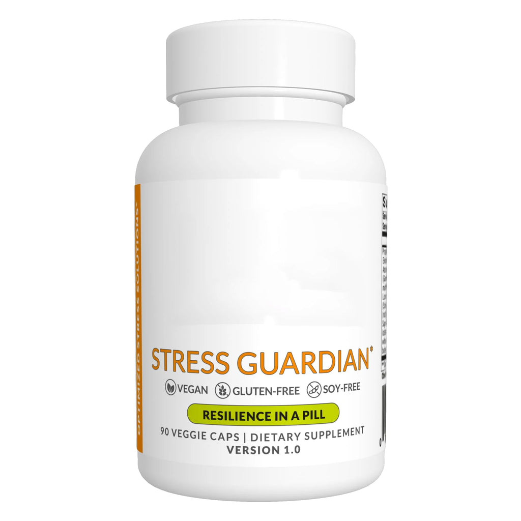BIOptimizers Stress Guardian – Stress Relief Capsule – Rest Support Management - 90 Capsules