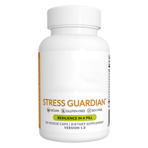 BIOptimizers Stress Guardian – Stress Relief Capsule – Rest Support Management - 90 Capsules