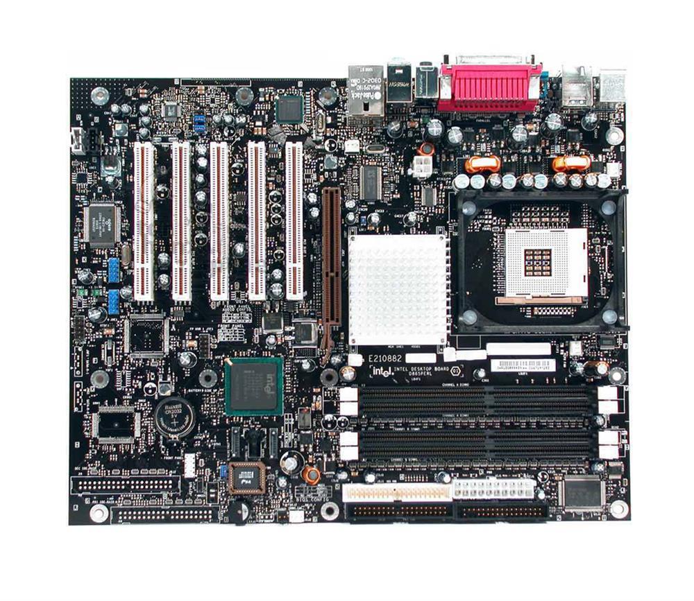 BLKD865PERLL - Intel 865PE Chipset ATX System Board (Motherboard) Socket 478 for Desktop System