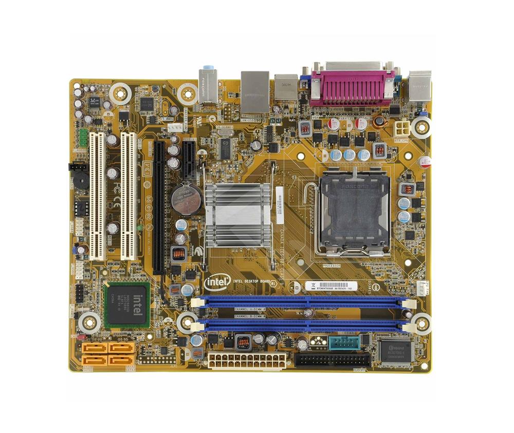 BOXDG41CN - Intel Chipset G41 Socket LGA775 Dual Channel 8GB DDR2-800MHz Micro ATX Motherboard