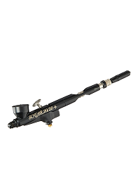 Badger Air-Brush Co. Sotar 2020-2F Large Gravity Feed Fine Airbrush, Black