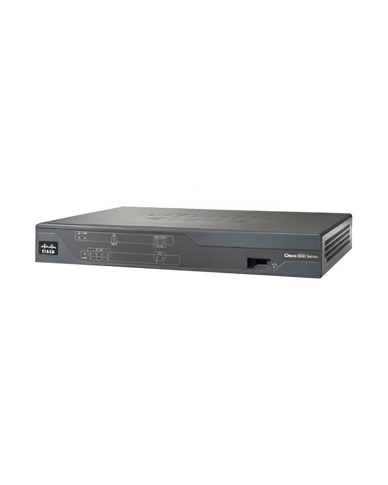 C881-K9-RF|Cisco 881 4-Ports 10/100/1000BASE-T Ethernet Desktop Integrated Services Router