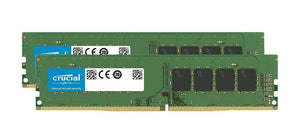 CT2K16G4DFRA32A - Crucial 32GB (2x 16GB) 3200MHz DDR4 PC4-25600 Non-ECC CL22 288-Pin DIMM 1.2V Memory Module