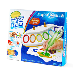 Crayola Color Wonder Magic Light Brush, Mess Free Painting Station for Kids, Toddler Toys & Activities, Holiday & Christmas Gifts for Kids, Ages 3+