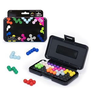 Educational Insights Kanoodle - Original 3D Brain Teaser Puzzle, Single Player Mind Challenge Toys, Handheld Travel Games, Challenging Logic Puzzles and Gifts for Kids, Teens & Adults Ages 7+