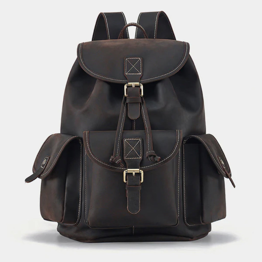 The Vacationer Leather Backpack
