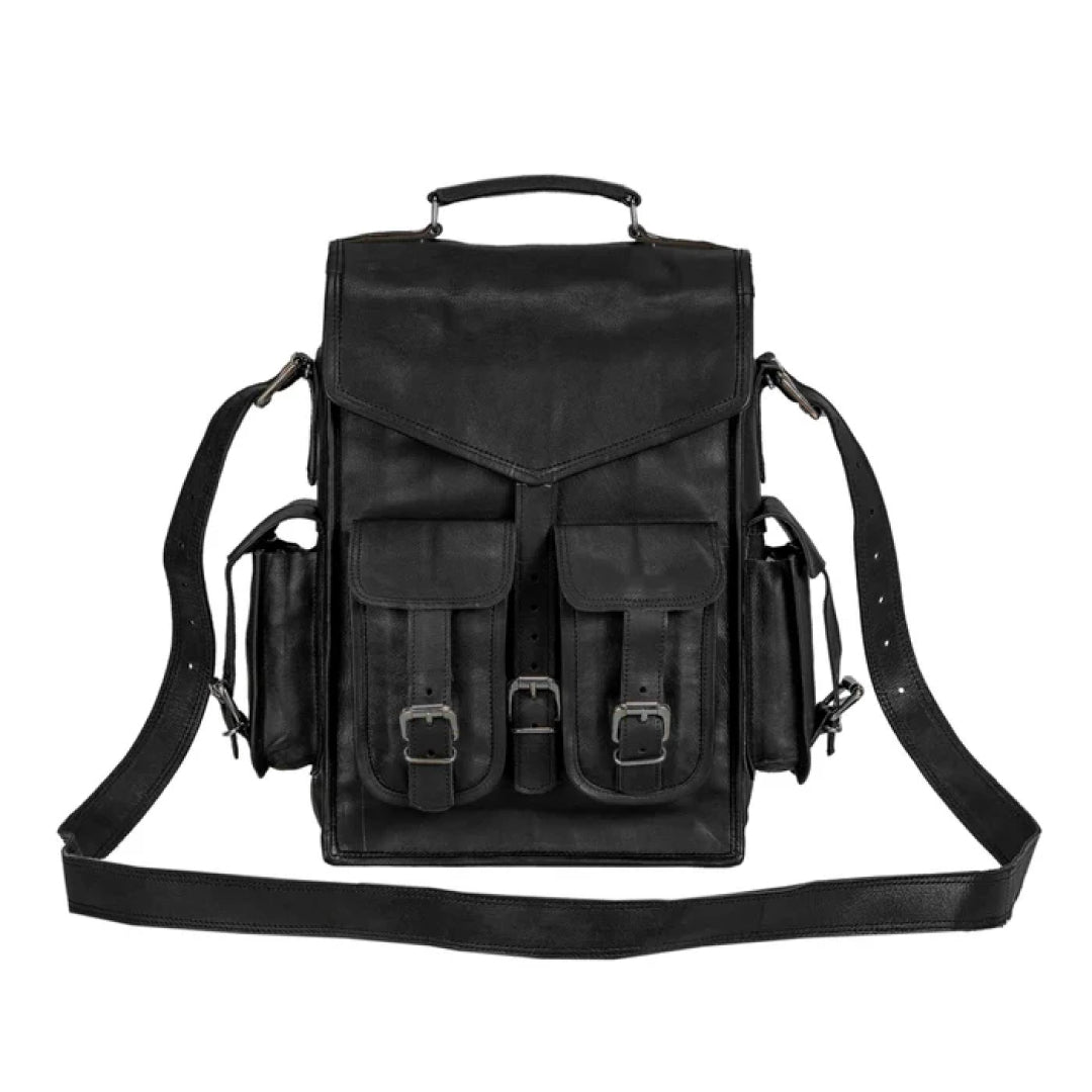 The Ghostbuster Laptop Leather Backpack