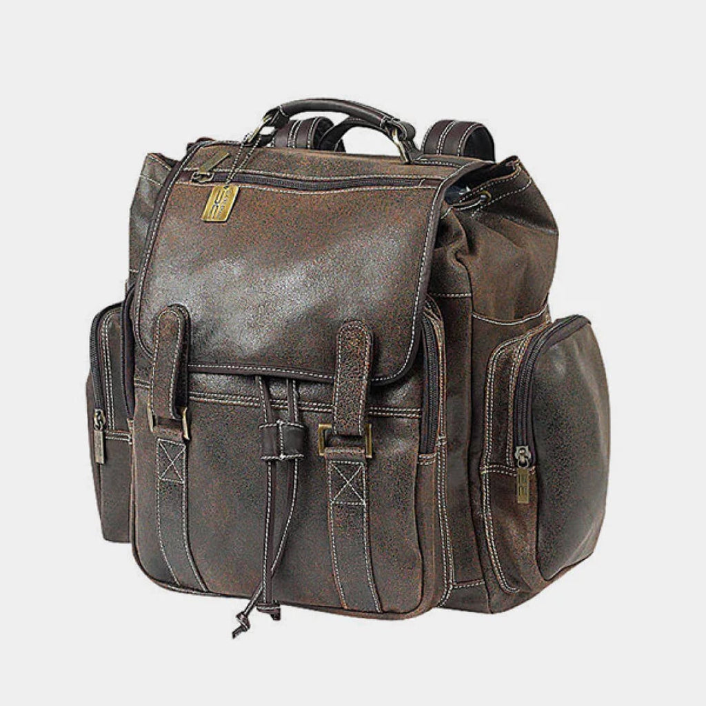 The Uptown Leather Backpack