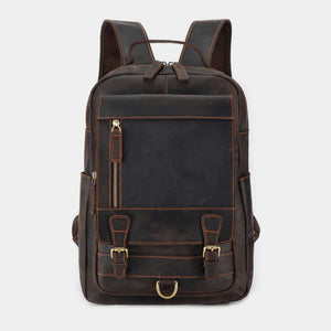 The Flappack Leather Backpack