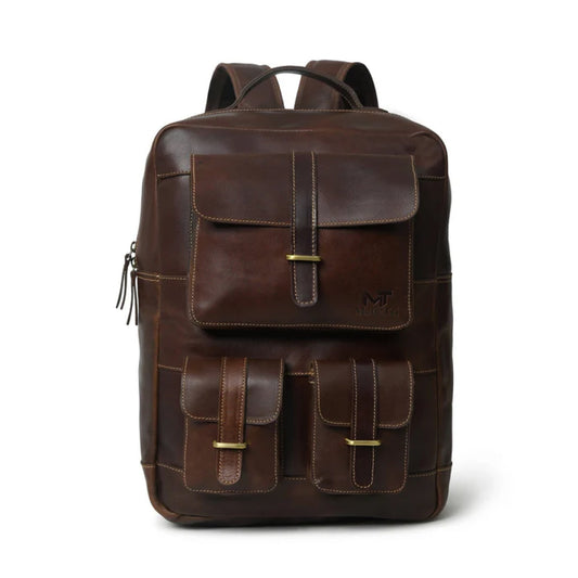 Mahi Classic Leather Backpack