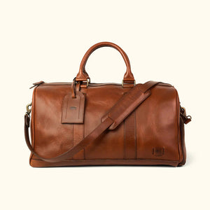 The PLS Jefferson Leather Duffle Bag