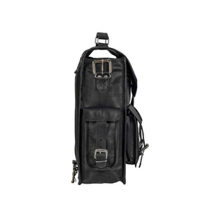 The Harper Convertible Leather Backpack