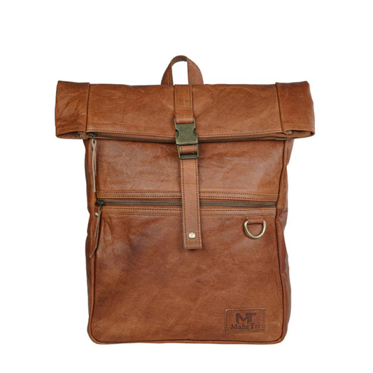 The Ortiz Rucksack Leather Backpack