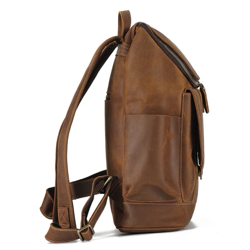 The Aureus Leather Backpack