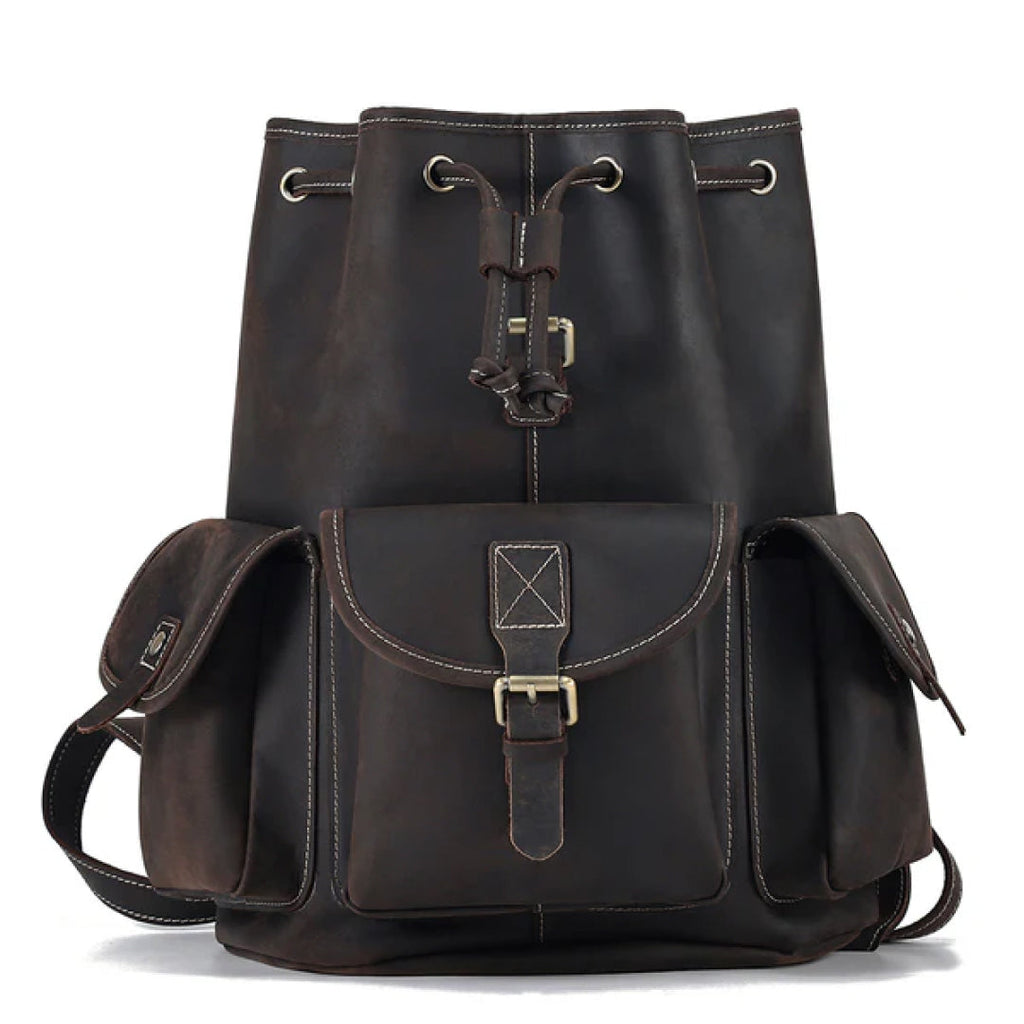 The Vacationer Leather Backpack