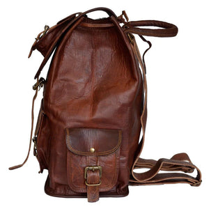 The Outdoor Hiking Leather Backpack