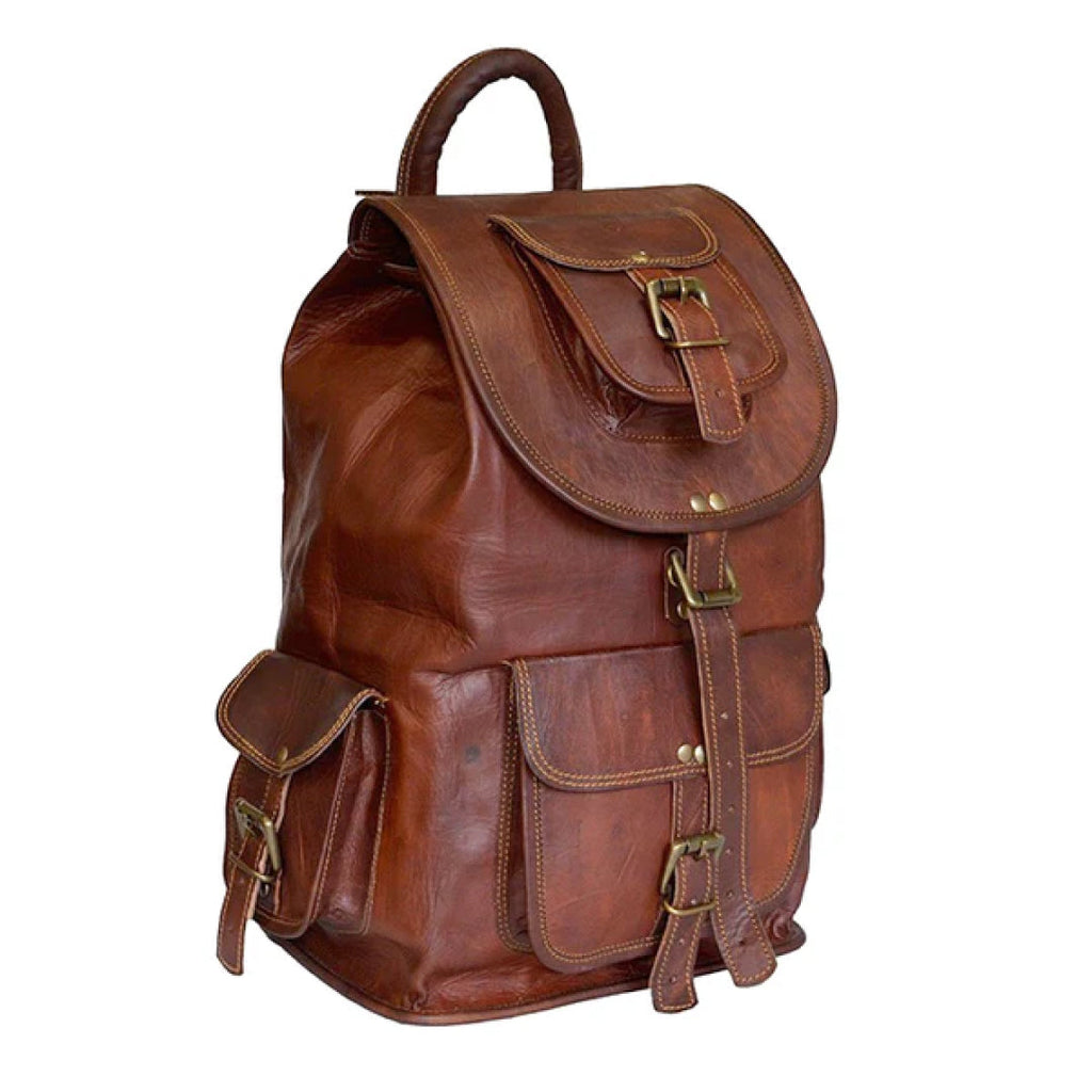 The Rucksack Leather Backpack
