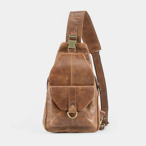 The Cross Leather Backpack