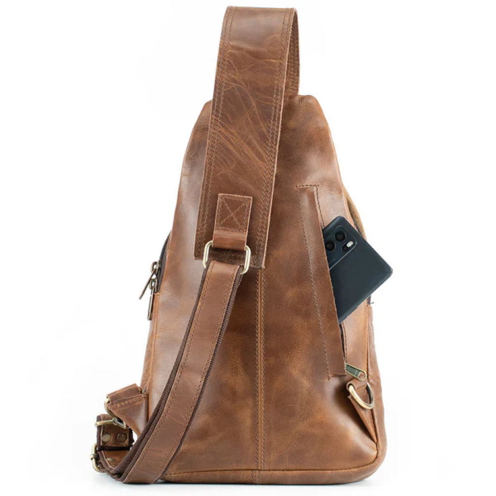 The Cross Leather Backpack